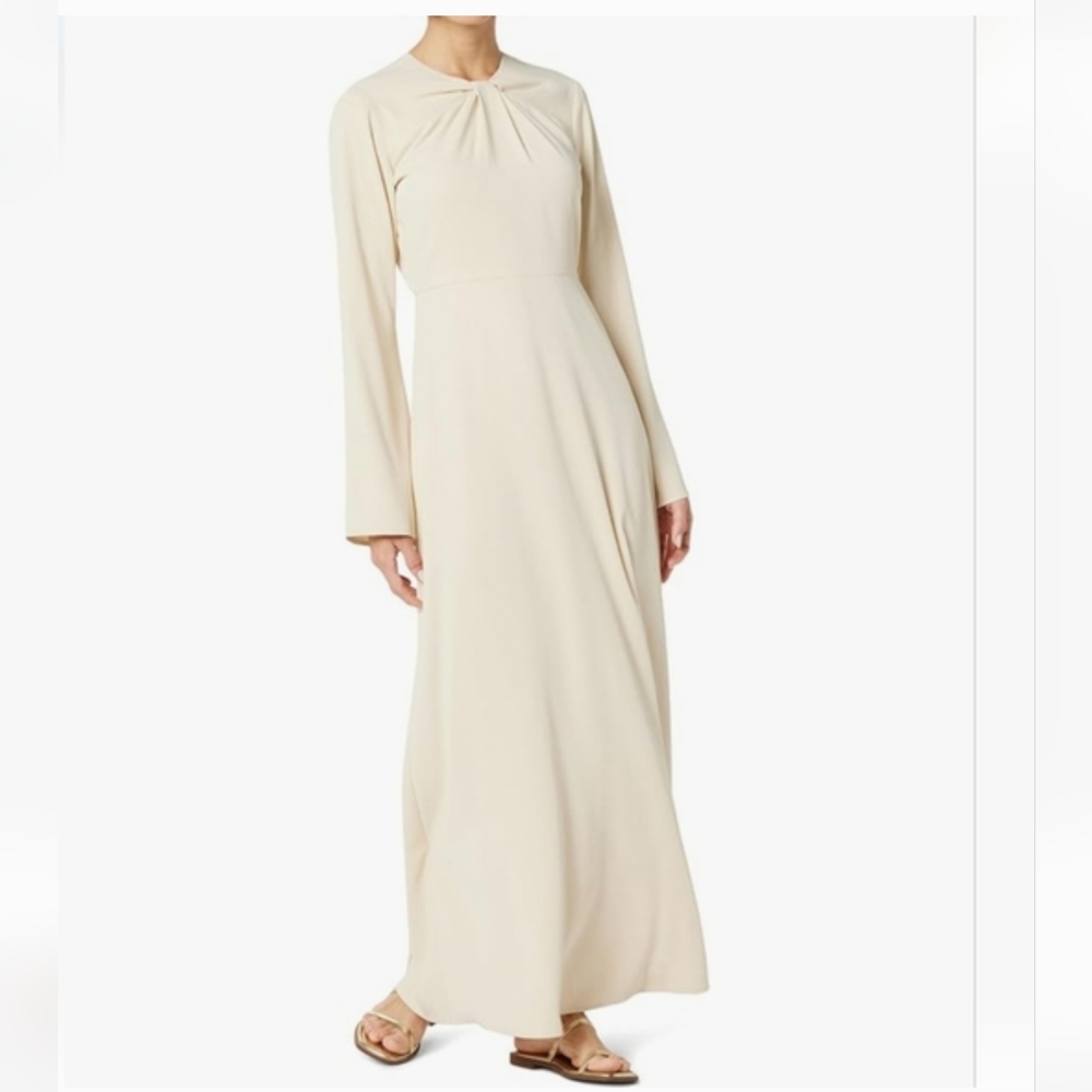 The Drop By @withloveleena Twisted Neckline Maxi Dress